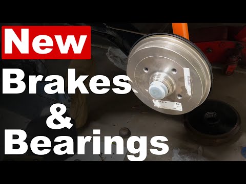 VW Rear Drum Brake and Bearing Replacement