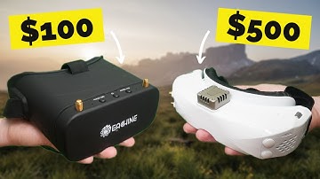 Cheap vs. Expensive FPV Goggles - What
