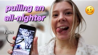 PULLING AN ALL-NIGHTER *not my best idea* by olivia leigh 620 views 5 months ago 12 minutes, 53 seconds
