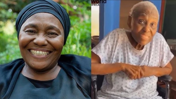 Veteran actress Nandi Nyembe faces health and financial struggles, calls for work over charity - YouTube