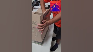 Hoe je in minder dan 1 minuut de grootte van een doos kunt aanpassen voor verzending #shorts