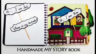 HANDMADE LOVE STORY BOOK |DIY| HANDMADE CRAFT BOOK | HANDMADE SCRAPBOOK FOR BIRTHDAY|SCRAPBOOK IDEAS