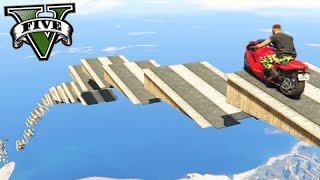 GTA V Online: SKILL TEST 100% ÉPICO com MOTOS!!! (ESCADAS) GTA V Online: SKILL TEST 100% ÉPICO com MOTOS!!! (ESCADAS)