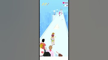 level 55 Game play : Makeover Run : Walk through game