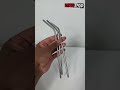 DeoDap Reusable Stainless Steel Straws with Case for Drinking – 4 Pc Eco-Friendly (SKU-0600)