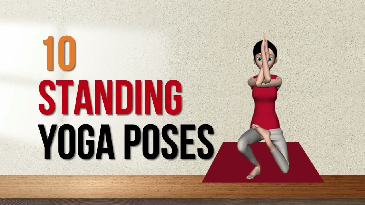 10 Standing Yoga Poses - 7pranayama #yoga #health #balanceyourlife ...