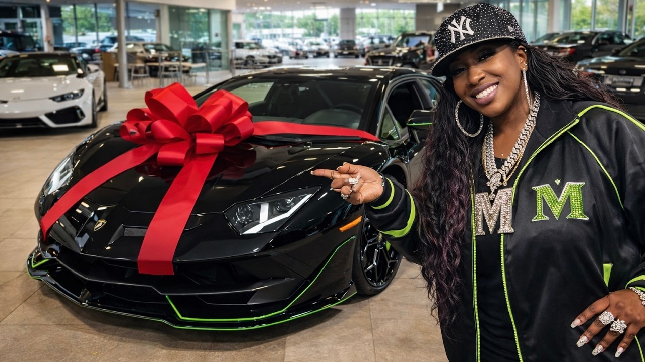 MISSY ELLIOTT AVENTADOR ROADSTER IS FINALLY HERE!!