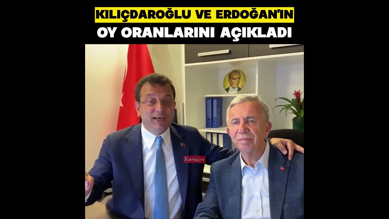 ⁣Ekrem İmamoğlu Kılıçdaroğlu'nun oy oranını açıkladı