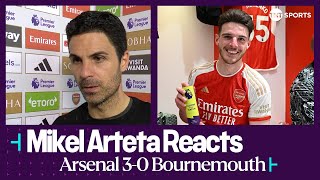 'PERFORMANCE WAS EXTRAORDINARY' | Mikel Arteta | Arsenal 30 Bournemouth | Premier League