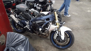We Start a New Motorcycle Build! 2011 GSXR 750 Revival