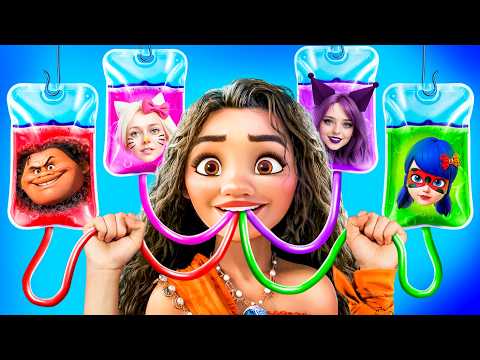 How to Become Moana? / From Nerd Mermaid To Beauty Moana! Moana 2