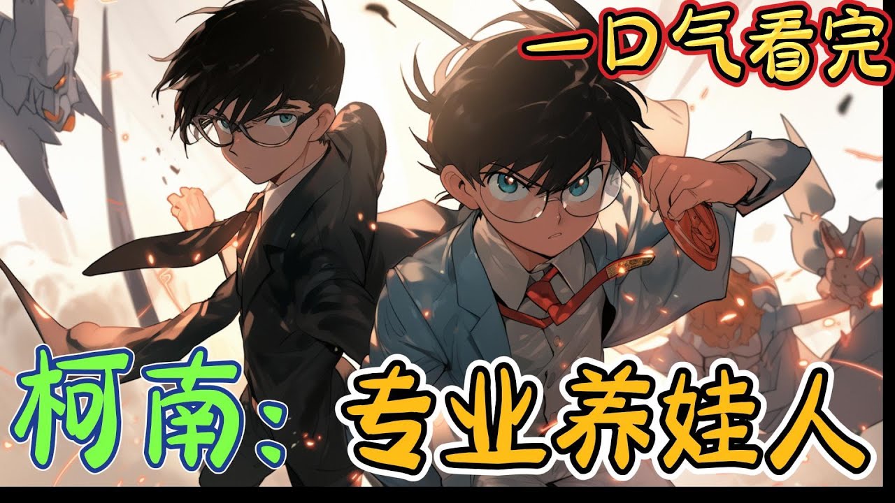一口气看完系列《柯南：专业养娃人》穿越到柯南世界里，并且同时拥有了两个超级美貌的猫猫弟弟。作为一个专业养娃人，诸伏清日保证要一举清扫所有刀子，将所有便当一脚踹掉！#柯南#有声漫画#爽文#无敌#穿越