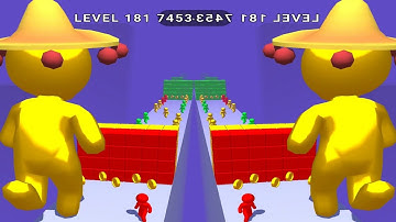 COLOR RUN STICKMAN 3D ( IOS & ANDROID) GAMEPLAY WALKTHROUGH PART 18