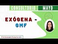 📚 Exógena - GMF 🔎- Consultorio Mayo - Sindy Cordón