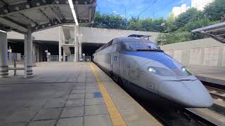 KTX 001호기 서울행 #2 광명역 진입