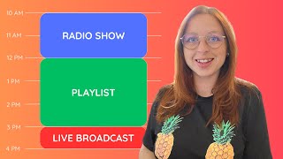 Build the best programming for your radio station! 🎙️