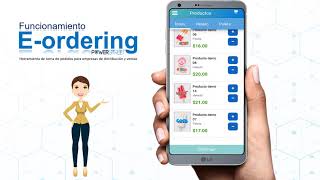 Sistema de pedidos para empresas de distribución y ventas | App web B2B | Eordering screenshot 4