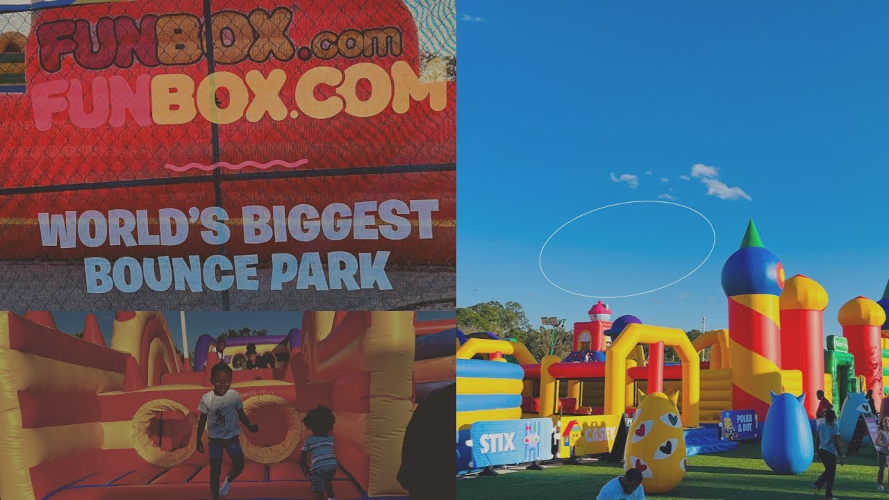 Funbox.com World’s Biggest Bounce Park #FUNBOX 10/20/2023 #familyvlog #sisterlocks ...