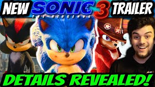 New Sonic Movie 3 Trailer Details Revealed! - Coming This Week, Length & More!