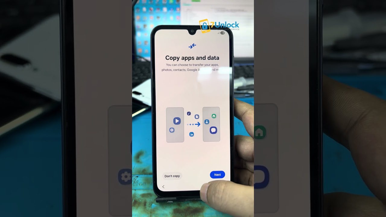 Samsung Galaxy A15 5G (Android15)FRP Lock Remove By 7unlock with File (All Bit Support Now).