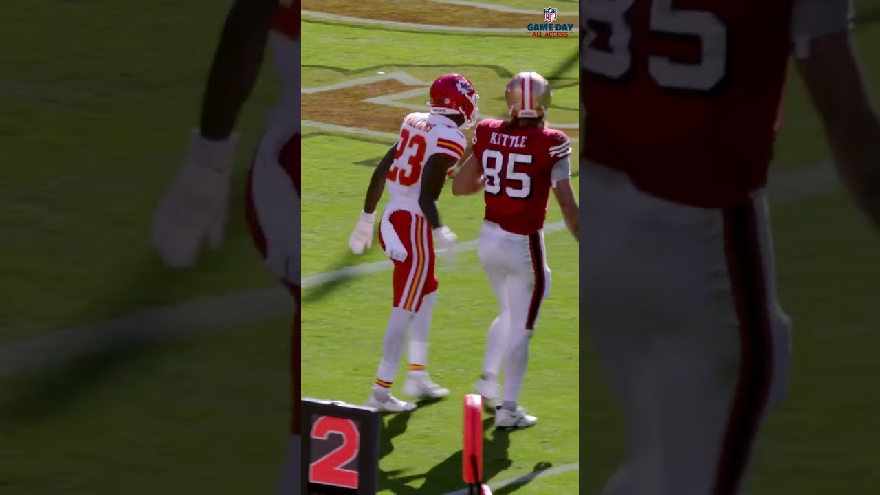 Kittle makes the game look so fun 😂