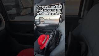 Has anybody else encountered this issue? #ford #fordsuperduty #superduty