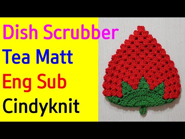 Crochet Dish Scrubbers ⋆ Dream a Little Bigger