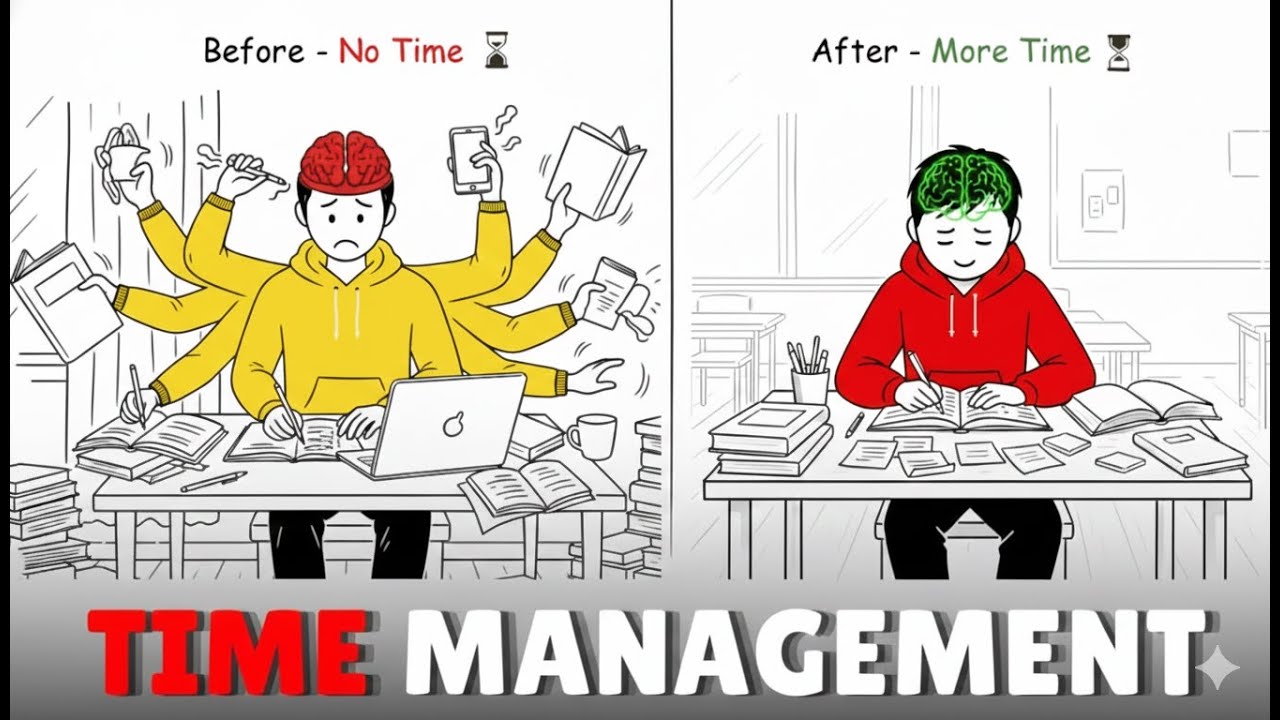 The Harsh Reality of Time Management Everyone’s Ignoring❌ (TIME MANAGEMENT ✅)