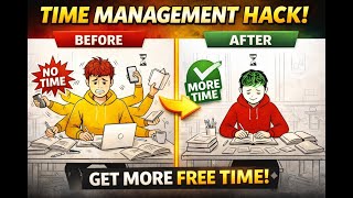 The Harsh Reality of Time Management Everyone’s Ignoring❌ (TIME MANAGEMENT ✅)