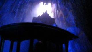 Big Thunder Mountain Railroad at night Front Seat on-ride POV Disneyland