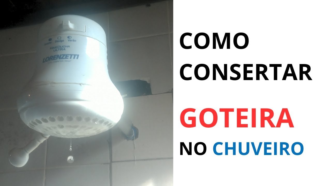 CHUVEIRO PINGANDO COMO CONSERTAR