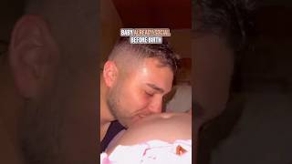Baby Says Hello Before Being Born