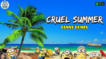 Taylor Swift - CRUEL SUMMER (Minions Remix) | FUNNY MINIONS GUYS |