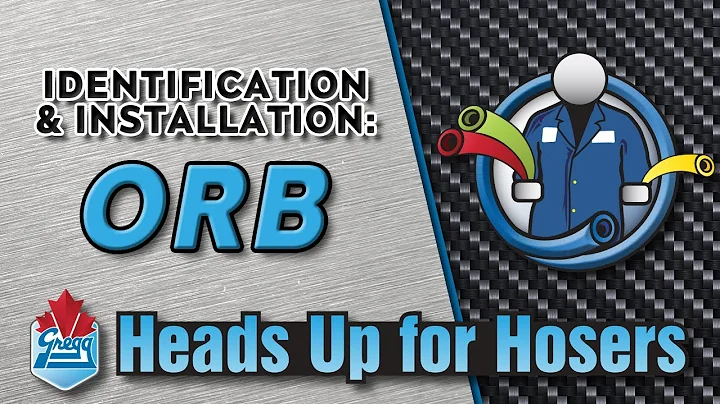 O-Ring Boss (ORB) Fittings / Thread - Identification & Installation - Heads Up for Hosers