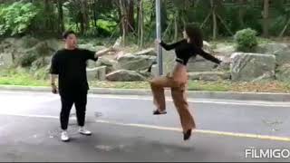 Jungkook and jiyeon    #bottle cap challenge screenshot 3