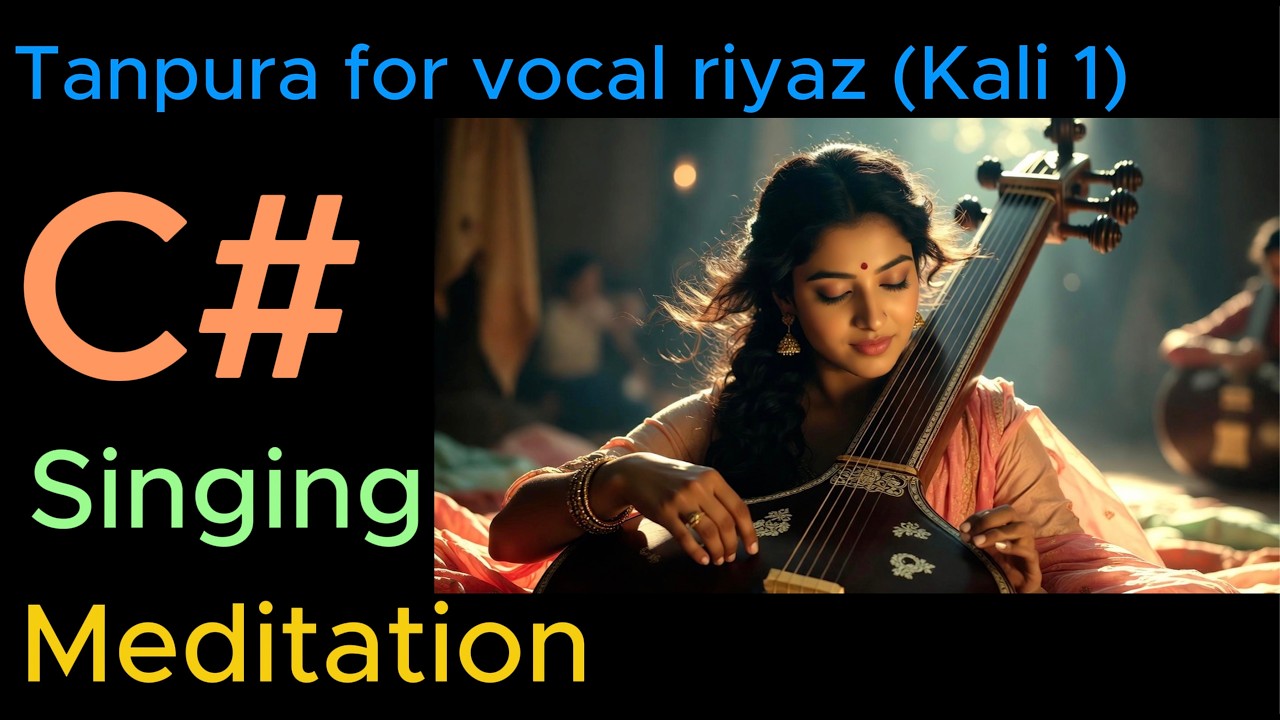 C#Tanpura (Kali 1) for riyaz