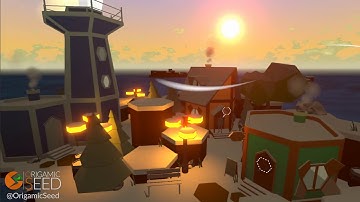 Procedural skybox and handmade shader