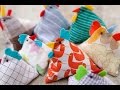 How to Make Pyramid Bean Bag Chickens for Juggling