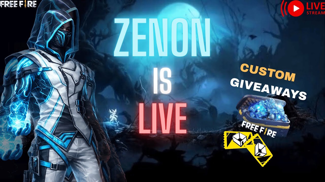 ZENON FF IS LIVE 🔥 ROAD TO 1K 🔥 | FUN ROOMS 😱 REDEEM CODE GIVEAWAY 🎁 | PAKISTAN SERVER 🇵🇰