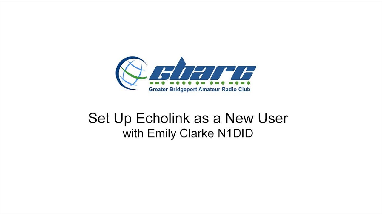 Setting Up Echolink as a New User image