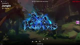 Solo Hunter Script *UNLIMITED CLASS REROLL AUTO ZOOD QUEST* AUTO DUNGEON, AUTO FARM, & More!