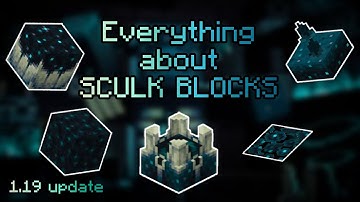 Everything you need to know about the Sculk Blocks || Minecraft bedrock edition || 1.19 update ||