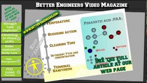 Cleaning in Place CIP systems Video Tutorial