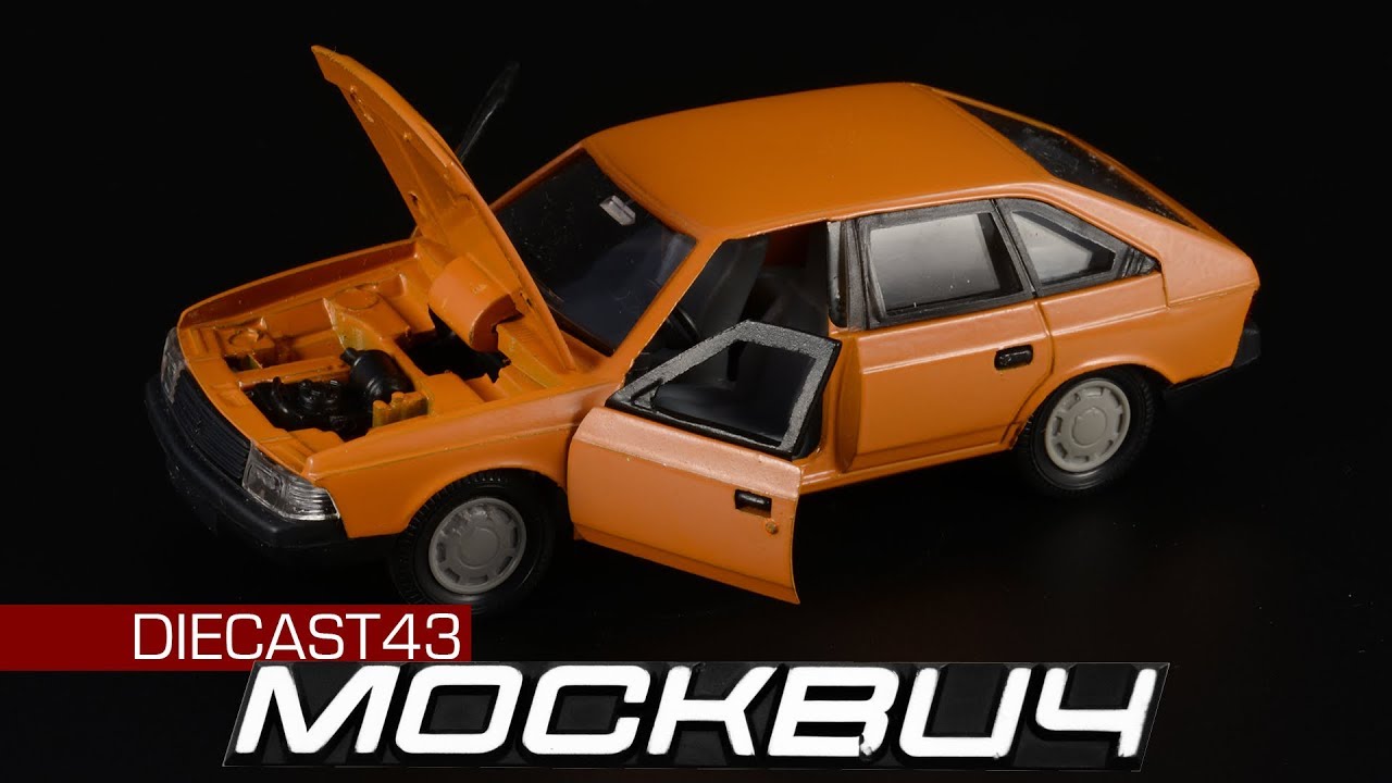 Made in USSR: Moskvich-2141 || Tantal Radon Agate || Scale model