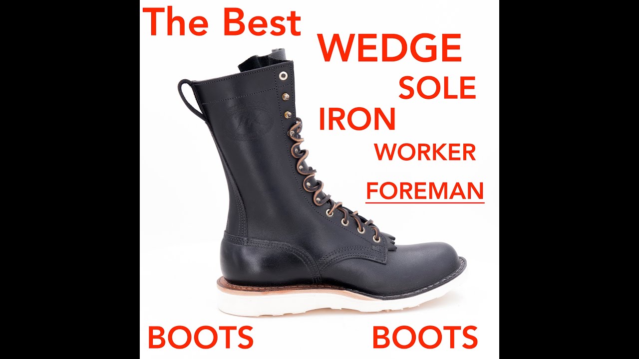 What are the best wedge sole boots 