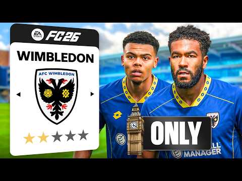 I Rebuilt Wimbledon Using Players from London Only