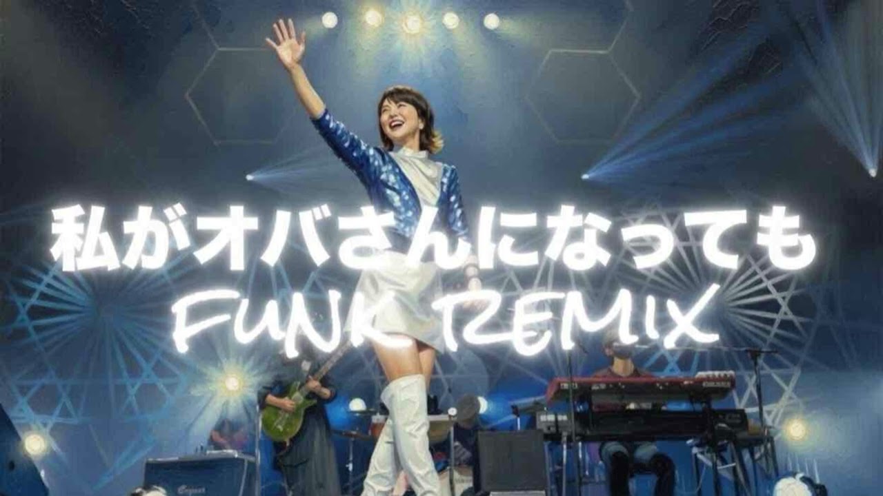 【AI cover】私がオバさんになっても/森高千里 funk remix