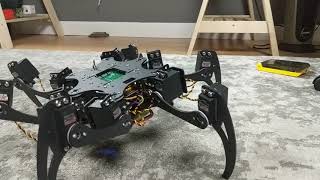 Capers II hexapod rotate mode