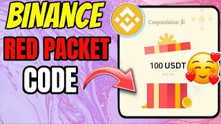 Binance Red Packet Code Today 2026 | Binance Gift 🎁 Code | Red Packet Code Today | Crypto😉Dollar💰