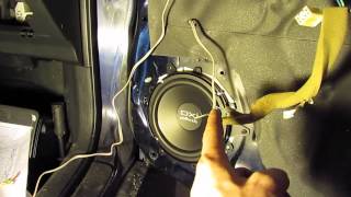 Pontiac Vibe Speaker and Radio Upgrade, tips and ideas